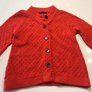 Boden Burnt Orange Cardigan